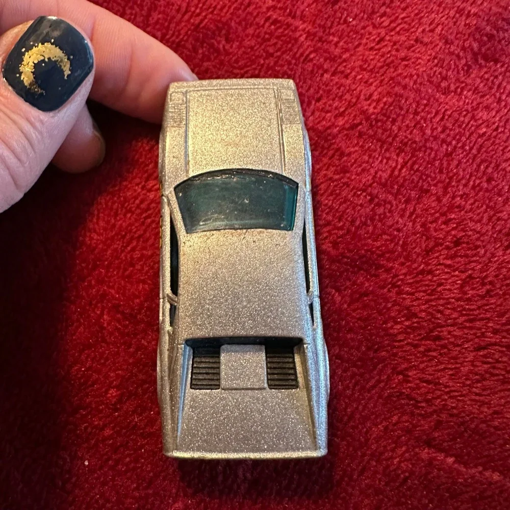 Hot Wheels Racebait 308 Ferrari Silver Turbo Vintage 1982 Mattel Diecast Car